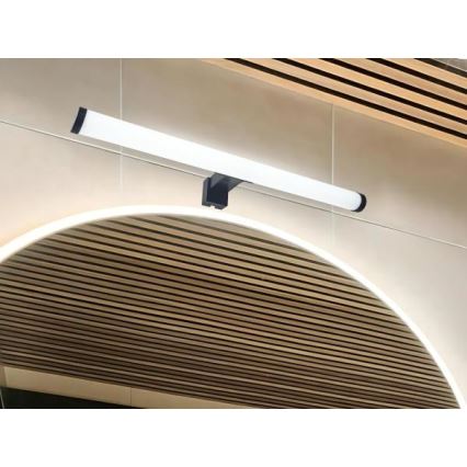 LED Koupelnové osvětlení zrcadla LED/10W/230V 45 cm IP44 černá