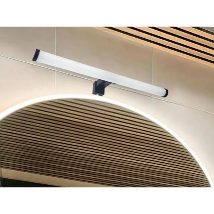 LED Koupelnové osvětlení zrcadla LED/10W/230V 45 cm IP44 černá