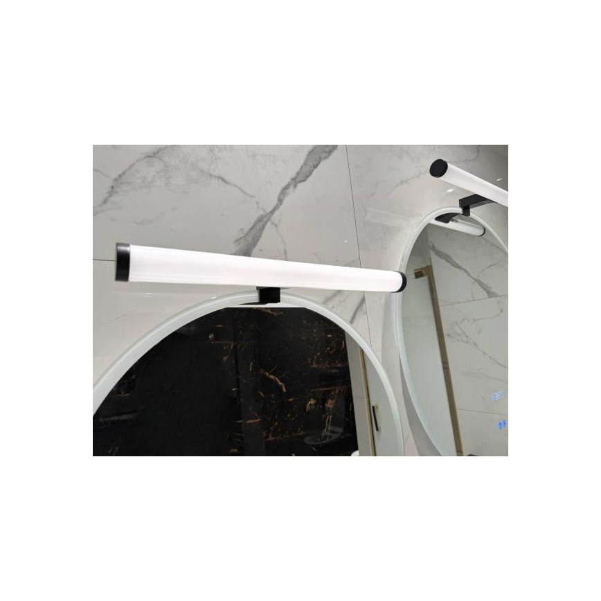 LED Koupelnové osvětlení zrcadla LED/10W/230V 45 cm IP44 černá