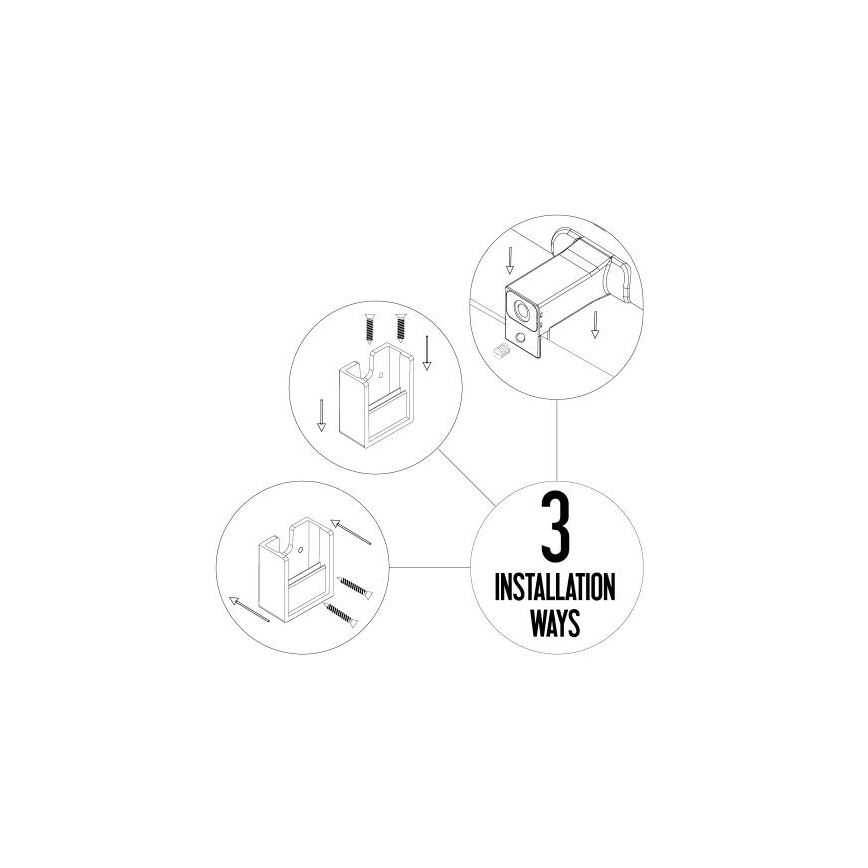 LED Koupelnové osvětlení zrcadla LED/12W/230V 59,5 cm IP44 bílá