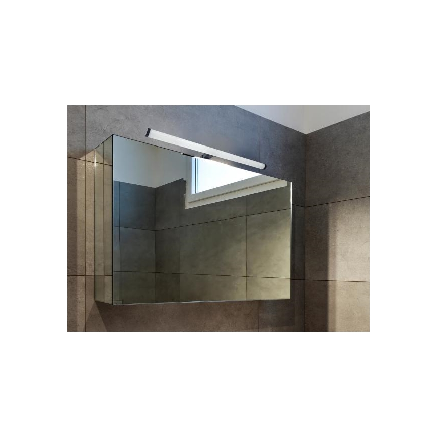 LED Koupelnové osvětlení zrcadla LED/12W/230V 59,5 cm IP44 černá