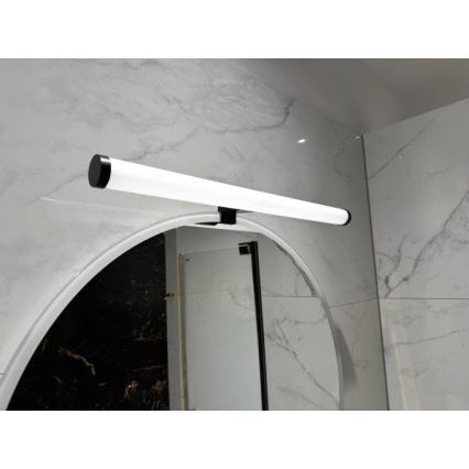 LED Koupelnové osvětlení zrcadla LED/12W/230V 59,5 cm IP44 černá