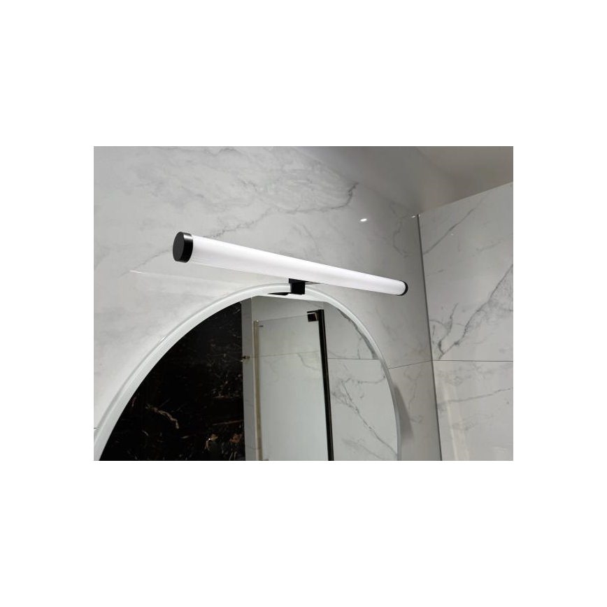 LED Koupelnové osvětlení zrcadla LED/12W/230V 59,5 cm IP44 černá
