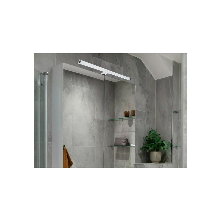 LED Koupelnové osvětlení zrcadla LED/12W/230V 59,5 cm IP44 lesklý chrom