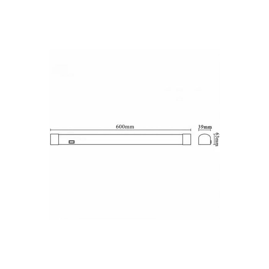 LED Koupelnové osvětlení zrcadla LED/15W/230V 4000K IP44