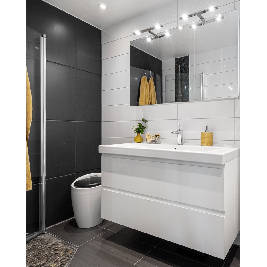 LED Koupelnové osvětlení zrcadla LED/5W/230V 4000K 30 cm IP44 lesklý chrom