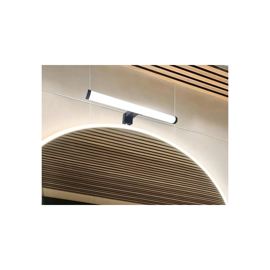 LED Koupelnové osvětlení zrcadla LED/8W/230V 30 cm IP44 černá