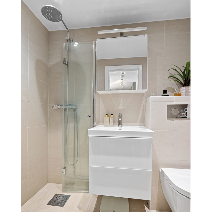 LED Koupelnové osvětlení zrcadla LED/8W/230V 4000K 50 cm IP44 lesklý chrom