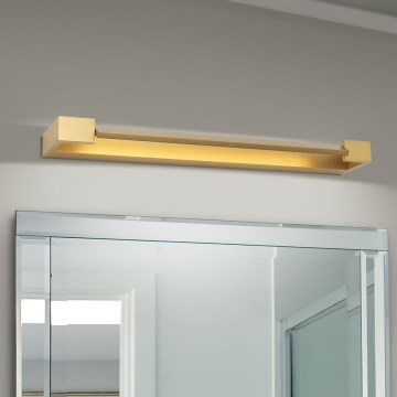 LED Koupelnové osvětlení zrcadla MARILYN LED/18W/230V 60 cm IP44 zlatá