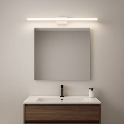 LED Koupelnové osvětlení zrcadla MIRORE LED/10W/230V 60 cm IP44 bílá