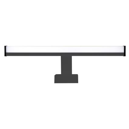 LED Koupelnové osvětlení zrcadla MIRORE LED/10W/230V 60 cm IP44 černá