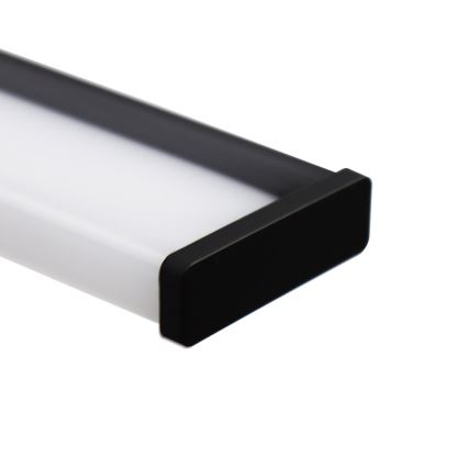 LED Koupelnové osvětlení zrcadla MIRORE LED/10W/230V 60 cm IP44 černá