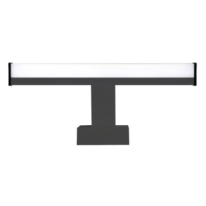 LED Koupelnové osvětlení zrcadla MIRORE LED/5W/230V 30 cm IP44 černá