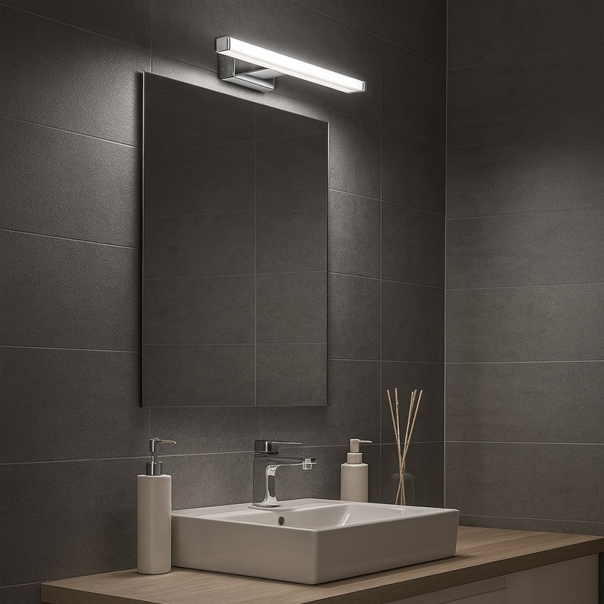 LED Koupelnové osvětlení zrcadla MIRORE LED/5W/230V 30 cm IP44 lesklý chrom