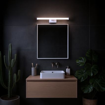 LED Koupelnové osvětlení zrcadla MIRORE LED/8W/230V 40 cm IP44 bílá
