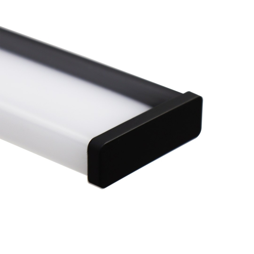 LED Koupelnové osvětlení zrcadla MIRORE LED/8W/230V 40 cm IP44 černá