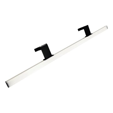 LED Koupelnové osvětlení zrcadla MIRROR LED/12W/230V 80 cm IP44 černá