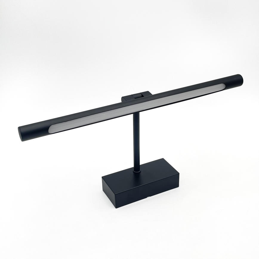 LED Koupelnové osvětlení zrcadla MIRROR LED/6W/230V 4000K IP44 40 cm černá