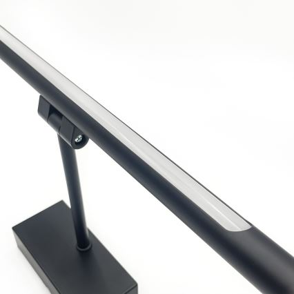 LED Koupelnové osvětlení zrcadla MIRROR LED/6W/230V 4000K IP44 40 cm černá