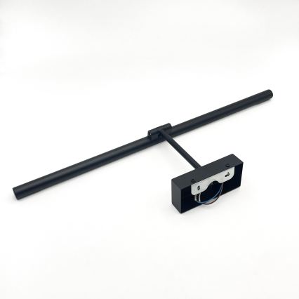 LED Koupelnové osvětlení zrcadla MIRROR LED/8W/230V 4000K IP44 60 cm černá