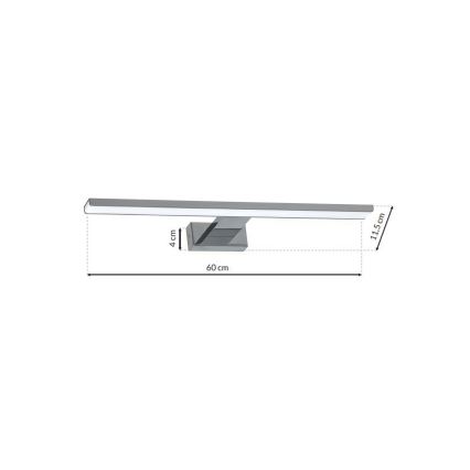 LED Koupelnové osvětlení zrcadla SHINE 1xLED/13,8W/230V IP44