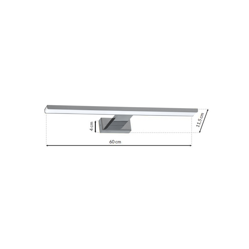 LED Koupelnové osvětlení zrcadla SHINE 1xLED/13,8W/230V IP44