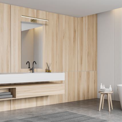 LED Koupelnové osvětlení zrcadla SHINE LED/13,8W/230V 60 cm IP44 mosaz