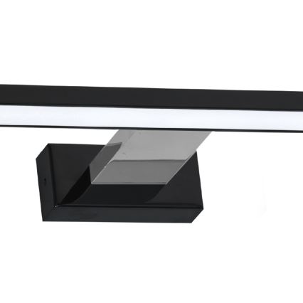 LED Koupelnové osvětlení zrcadla SHINE LED/13,8W/230V IP44 černá/lesklý chrom