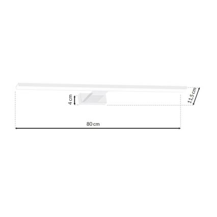 LED Koupelnové osvětlení zrcadla SHINE WHITE LED/15W/230V IP44