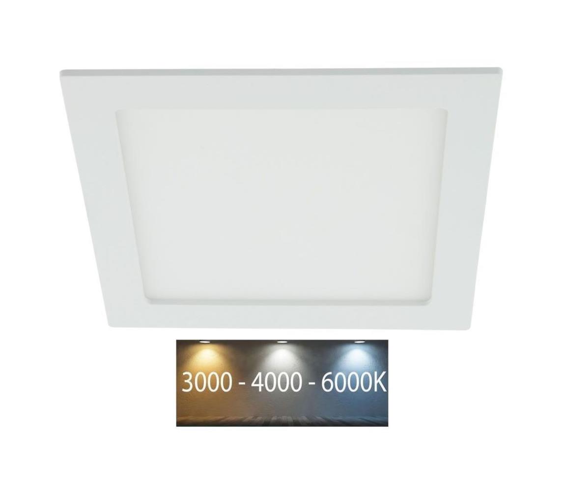 FK Technics LED Koupelnové podhledové svítidlo 18W/230V s přepínačem barevné teploty IP44 FK0158