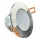 LED Koupelnové podhledové svítidlo BONO LED/8W/230V 3000K IP65 lesklý chrom