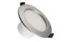 LED Koupelnové podhledové svítidlo LED/10W/230V 4000K stříbrná IP44