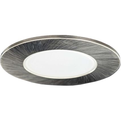 LED Koupelnové podhledové svítidlo BONO LED/5W/230V 3000K IP65 lesklý chrom