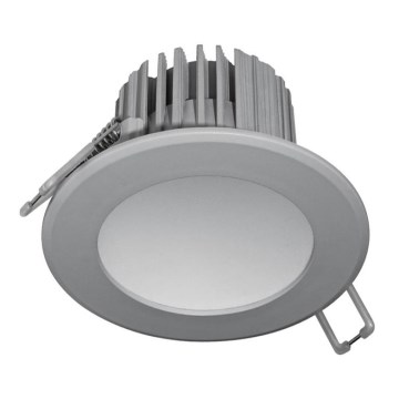 LED Koupelnové podhledové svítidlo LED/7W/230V 2800K šedá IP44