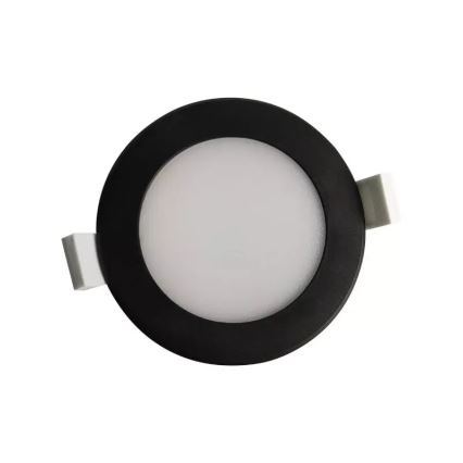 LED Koupelnové podhledové svítidlo LED/7W/230V 4000K černá IP44