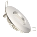 LED Koupelnové podhledové svítidlo LED/7W/230V 4000K stříbrná IP44