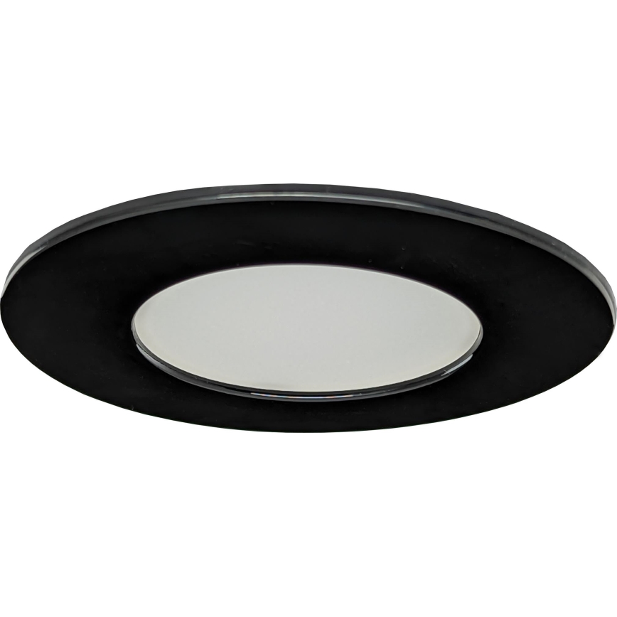 LED Koupelnové podhledové svítidlo BONO LED/8W/230V 3000K IP65 černá