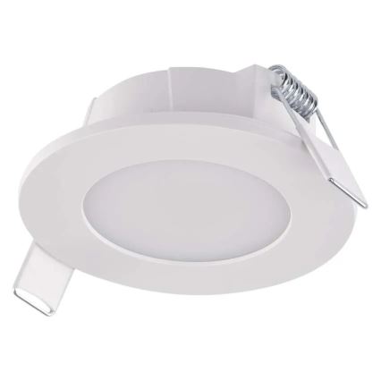 LED Koupelnové podhledové svítidlo LORI LED/4,5W/230V IP65 2700/4000K pr. 8,5 cm bílá