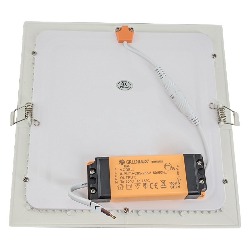 LED Koupelnové podhledové svítidlo VEGA LED/12W/230V 3800K 16,8 cm IP44