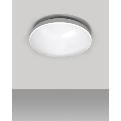 LED Koupelnové stropní svítidlo CIRCLE LED/12W/230V 4000K pr. 25 cm IP44 bílá