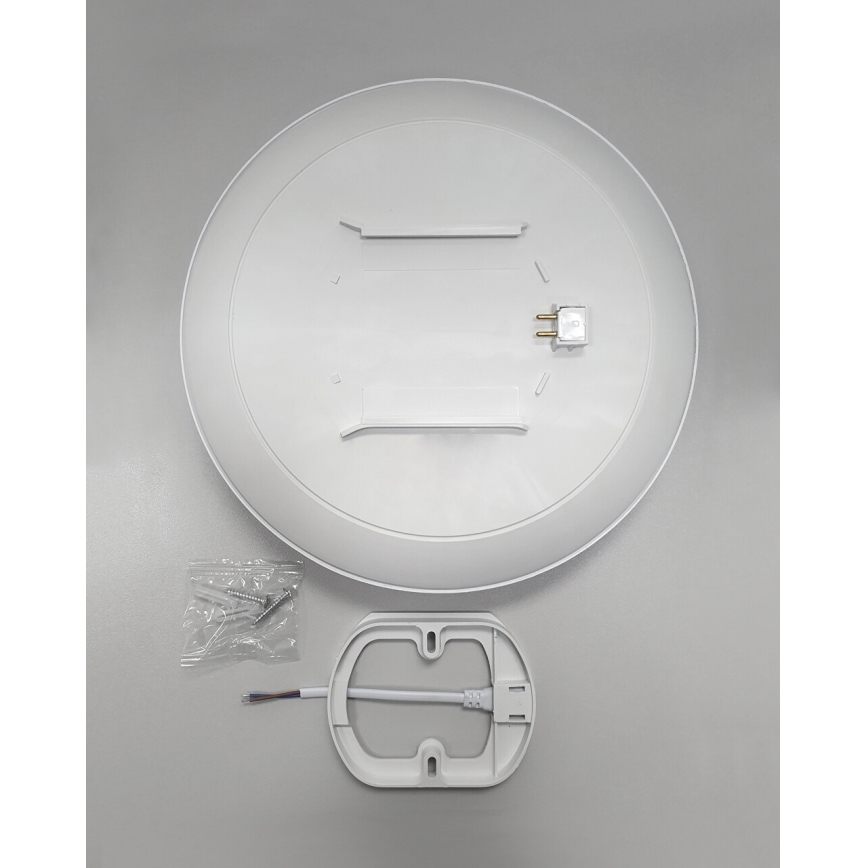 LED Koupelnové stropní svítidlo CIRCLE LED/24W/230V 4000K pr. 37 cm IP44 bílá