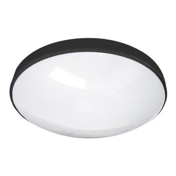 LED Koupelnové stropní svítidlo CIRCLE LED/24W/230V 4000K pr. 37 cm IP44 černá