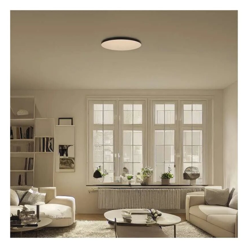 LED Koupelnové stropní svítidlo LED/15W/230V 3000/4000/5700K IP55 černá