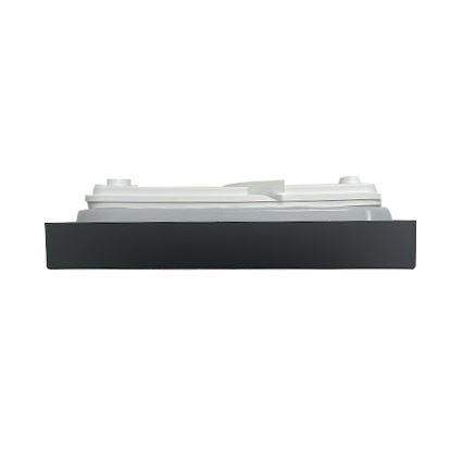 LED Koupelnové stropní svítidlo LED/18W/230V 3000K IP44 22,5x22,5 cm černá