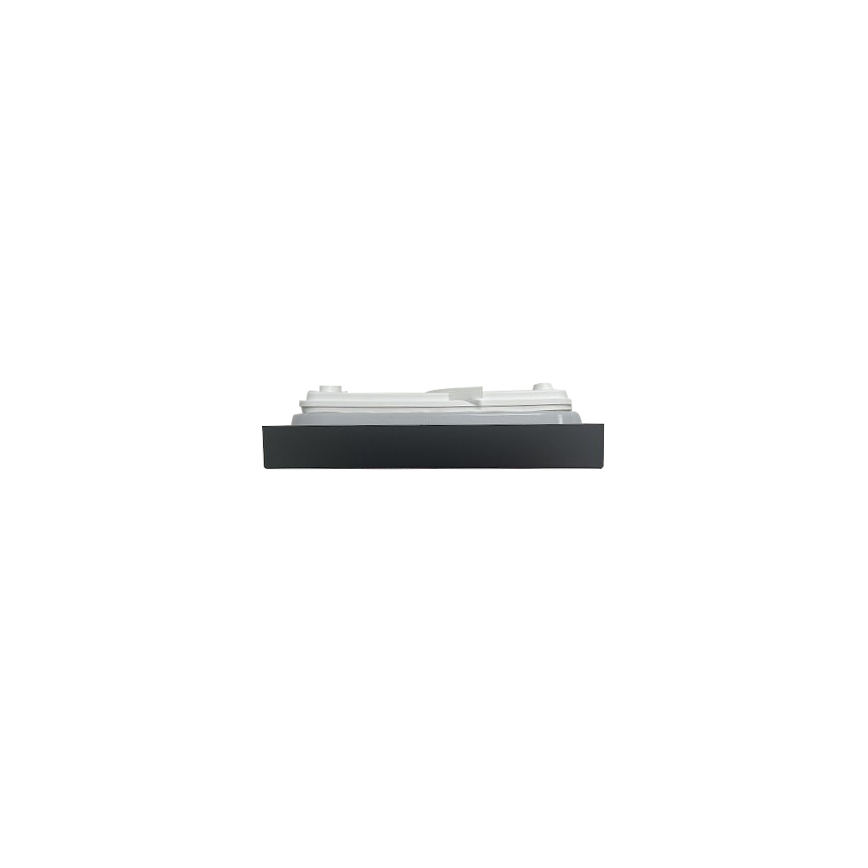 LED Koupelnové stropní svítidlo LED/18W/230V 6500K IP44 22,5x22,5 cm černá