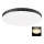 LED Koupelnové stropní svítidlo MOON LED/18W/230V černá IP44