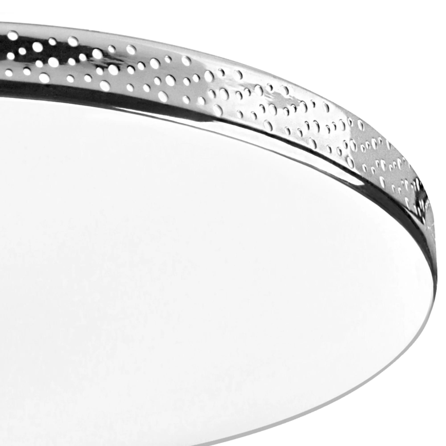 LED Koupelnové stropní svítidlo MOON LED/18W/230V lesklý chrom IP44