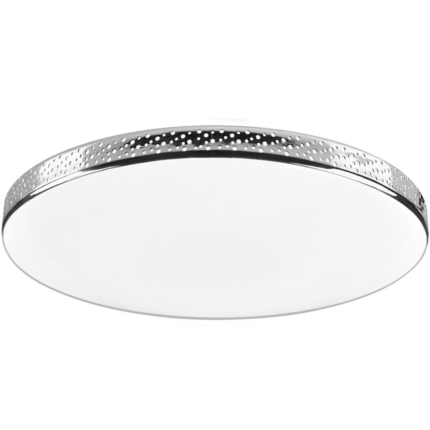 LED Koupelnové stropní svítidlo MOON LED/18W/230V lesklý chrom IP44