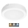 LED Koupelnové stropní svítidlo NAIROS LED/12W/230V 3000/4000/6500K IP65 pr. 20 cm bílá