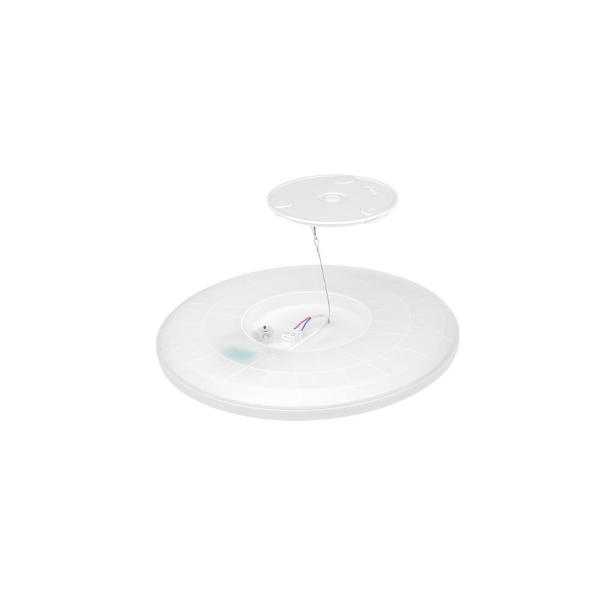 LED Koupelnové stropní svítidlo NIVERA LED/18W/230V IP54 3000/4000/6000K pr. 30 cm bílá